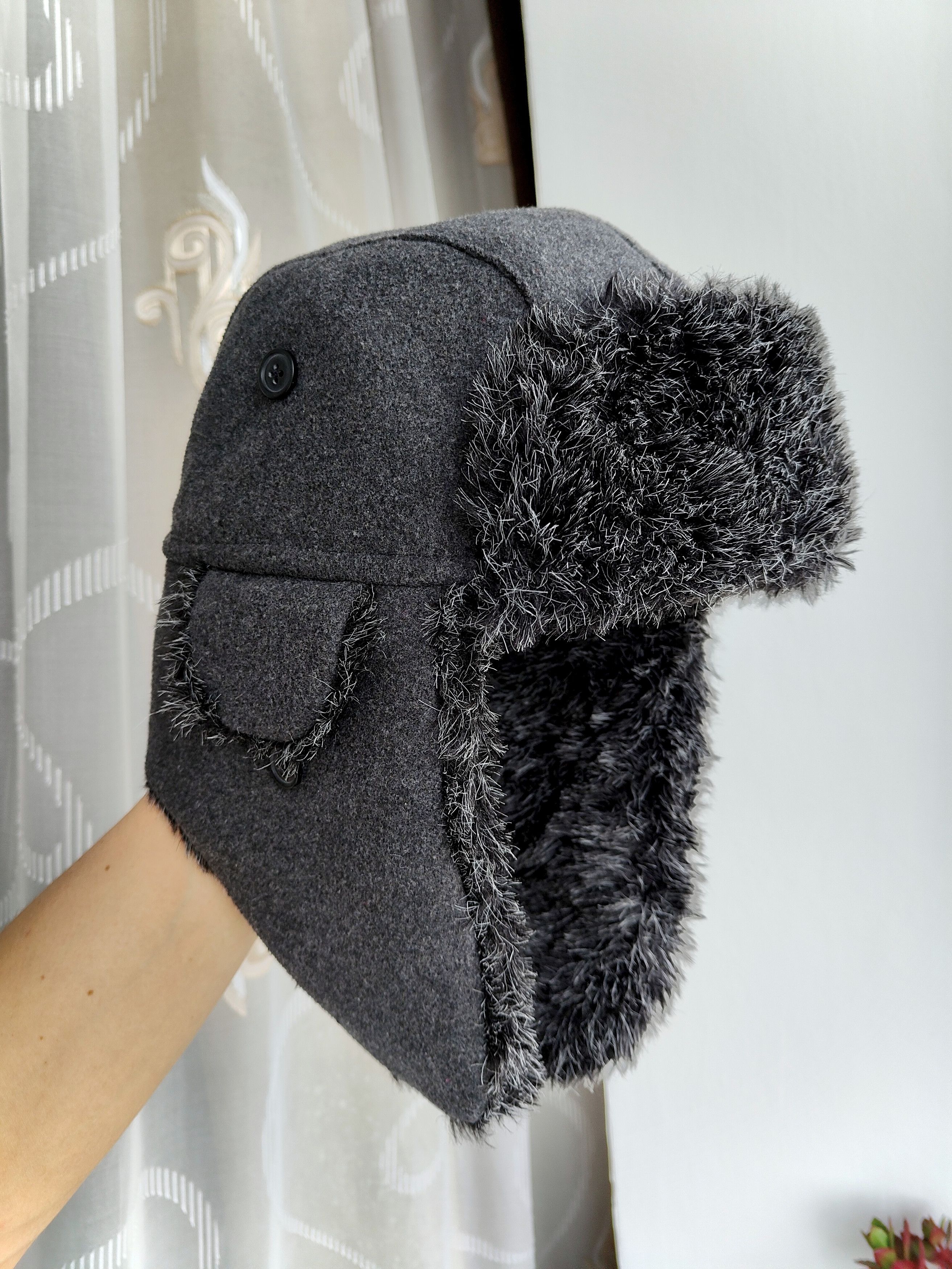 Hat Club Winter Hat Trapper Hat With Earflaps Size ONE SIZE - 11 Thumbnail