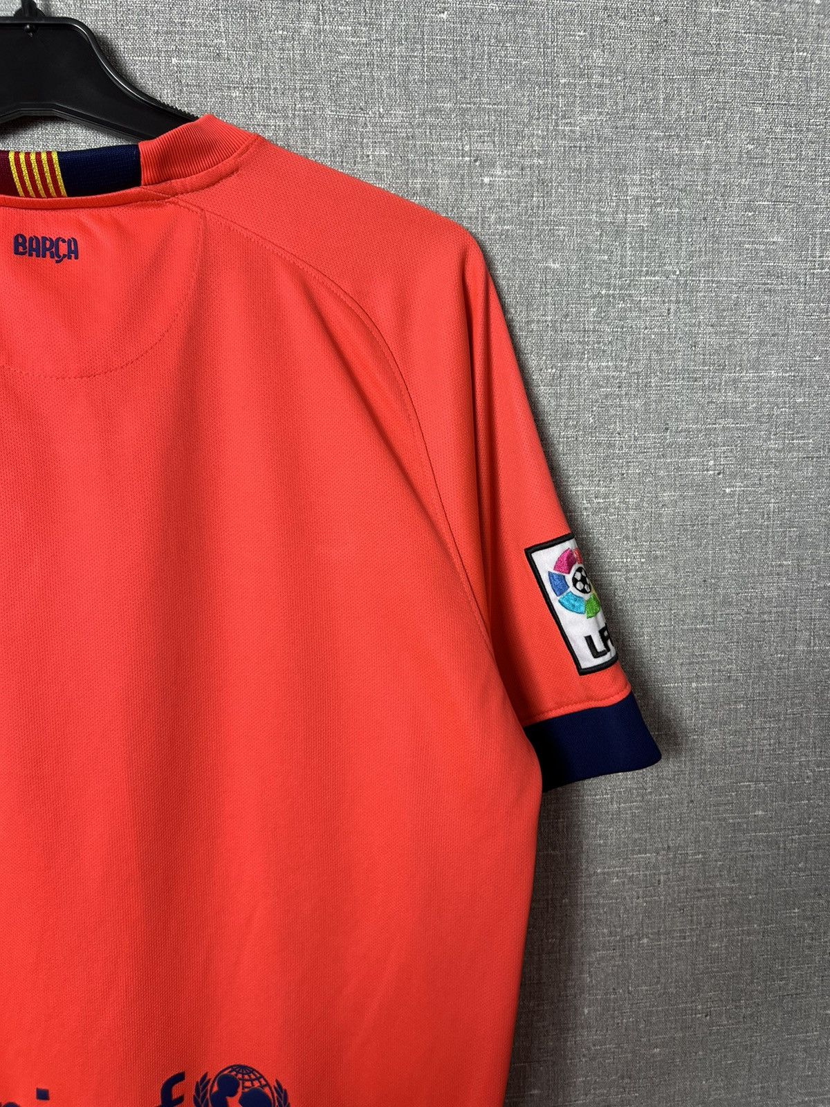 Nike Nike FC Barcelona 2014 - 2015 Away Football Soccer Jersey Size US M / EU 48-50 / 2 - 19 Thumbnail