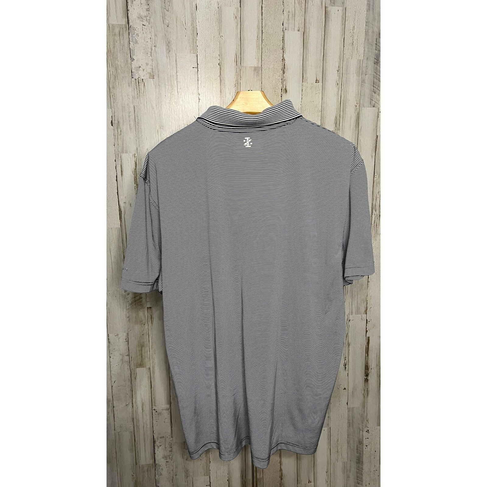 Izod IZOD Men's XL Striped Golf Polo Shirt Short Sleeve Casual Size US XL / EU 56 / 4 - 4 Thumbnail