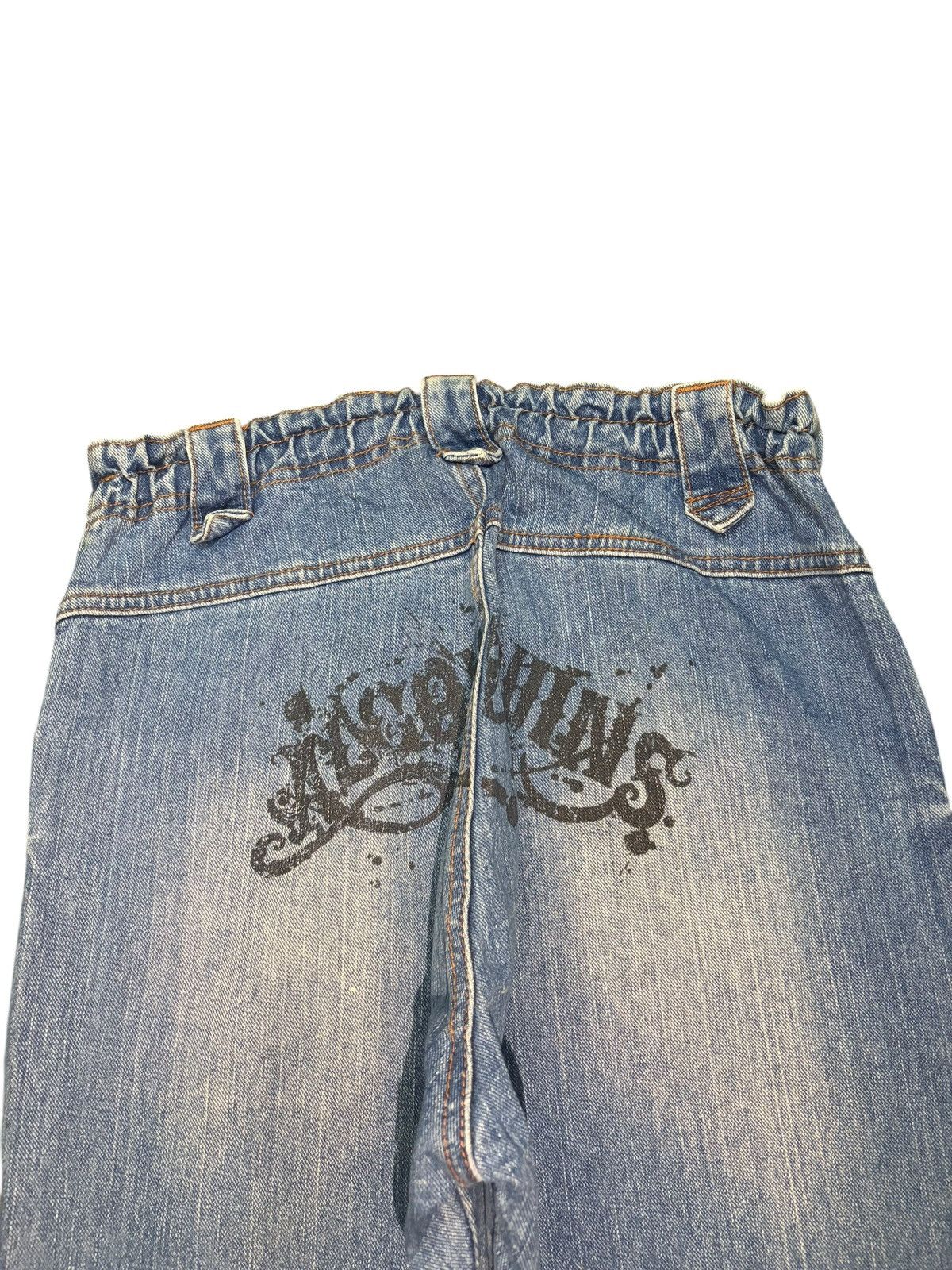 Affliction Vintage Japanese Algonquins Punk Distressed Jeans Size 26" / US 2 / IT 38 - 4 Thumbnail