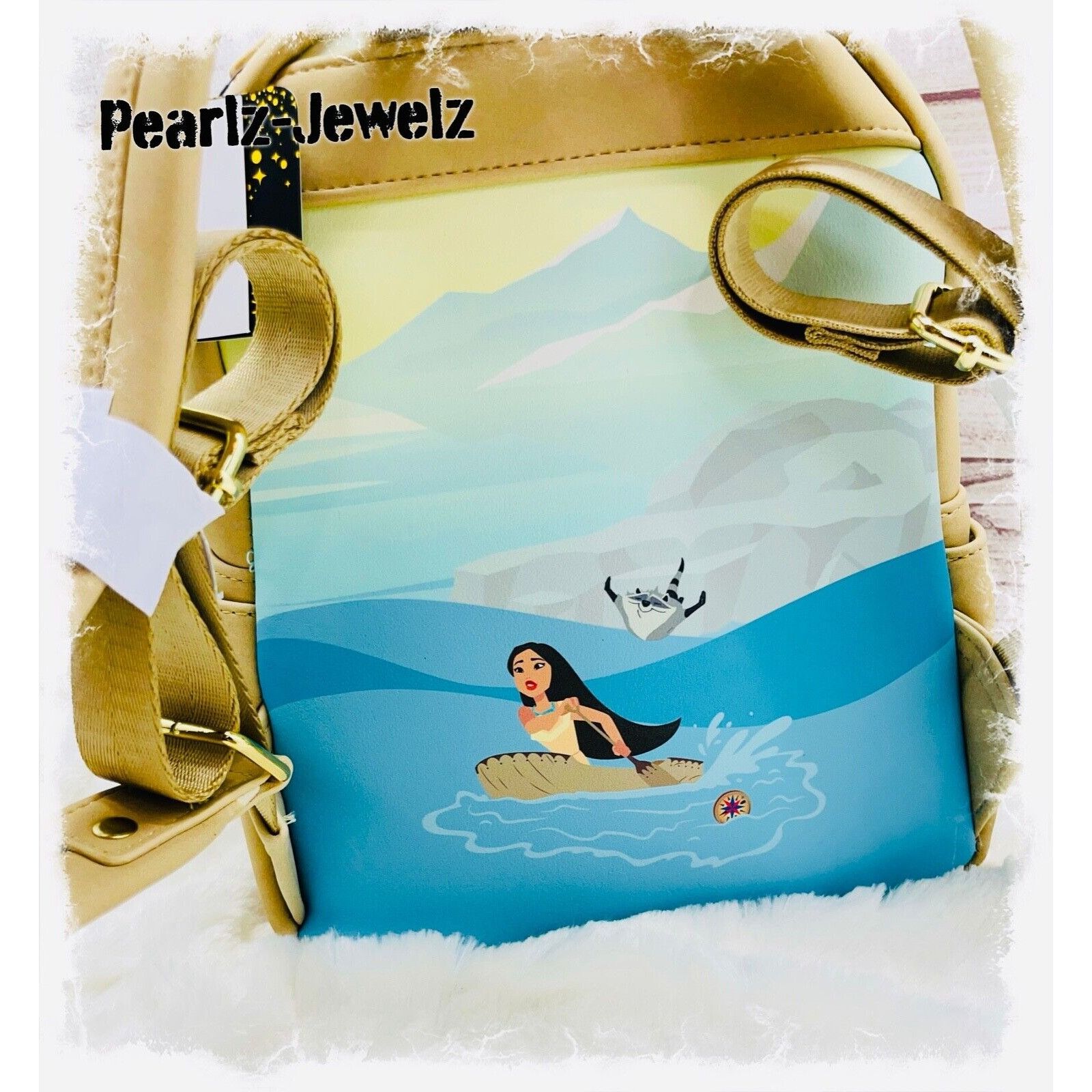 Disney Loungefly Disney Pocahontas Scenery Chibi Mini Backpack Flit Size ONE SIZE - 3 Thumbnail