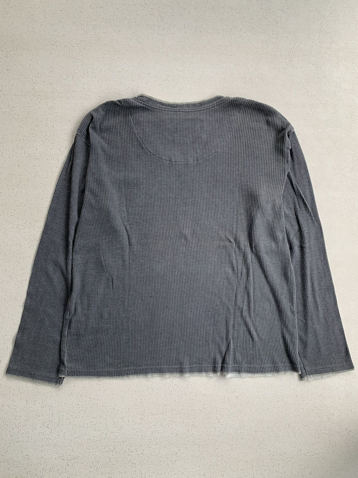 Japanese Brand Japanese Archive Ribbed Top with Pocket Detail Size US L / EU 52-54 / 3 - 8 Thumbnail