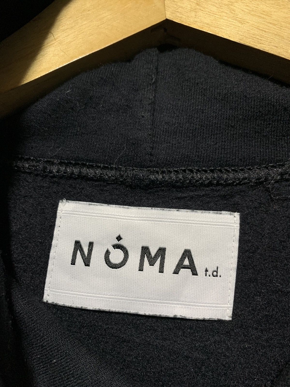 NOMA t.d FW19 NOMA t.d striped sleeve oversized hoodie Size US XL / EU 56 / 4 - 11 Thumbnail