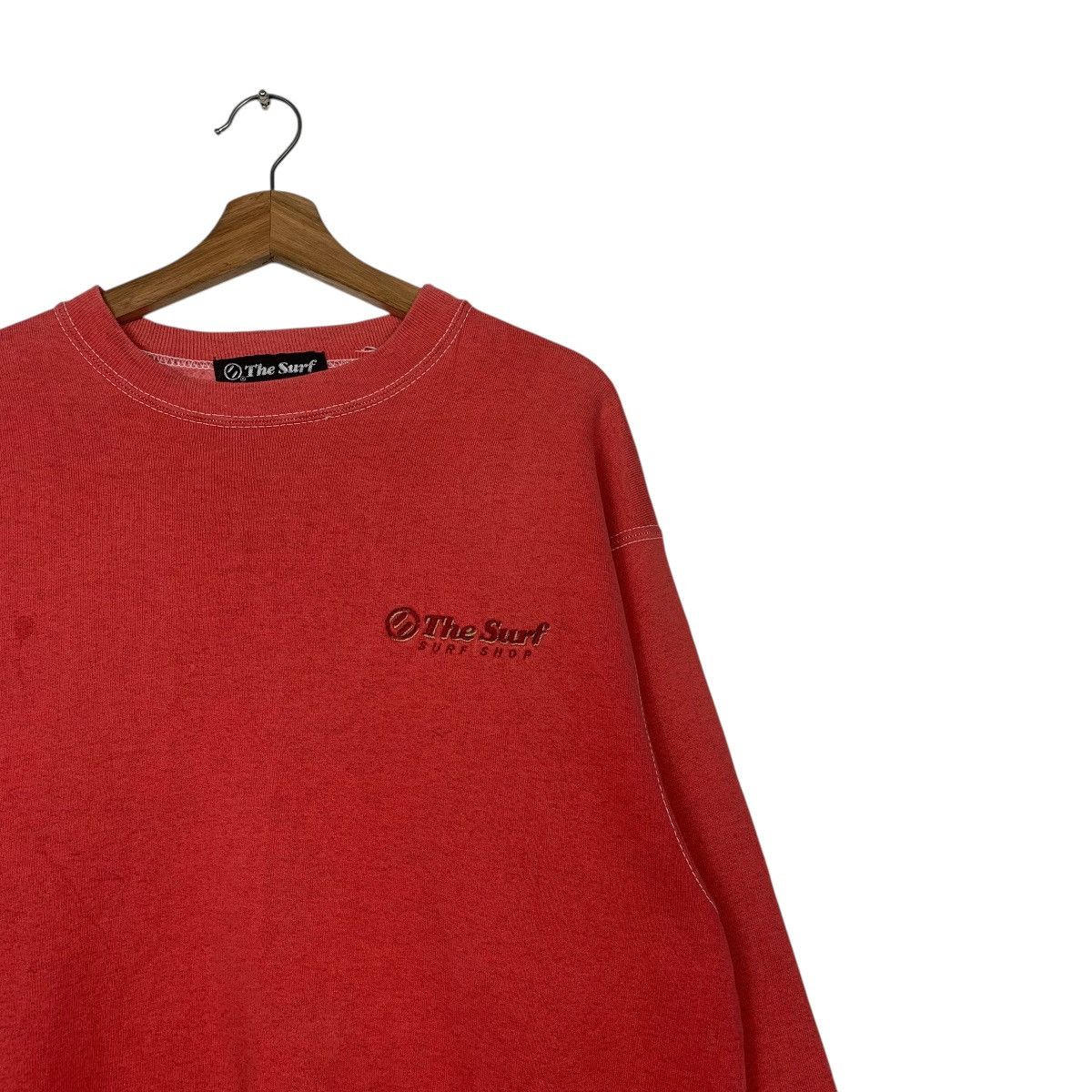 Japanese Brand Vintage The Surf Red Crewneck Sweatshirt Size US M / EU 48-50 / 2 - 5 Thumbnail