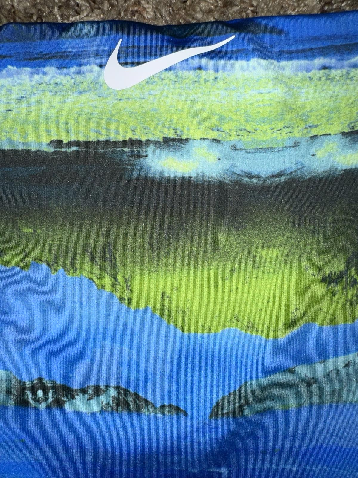 Nike Nike Women’s Adventure Scoop Bikini Swim Large Pacific Blue Size ONE SIZE - 2 Thumbnail
