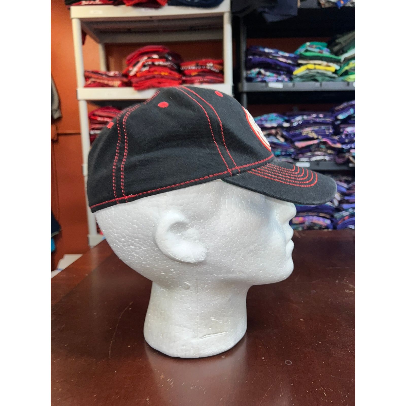 Ccm Detroit Red Wings Hat CCM Black Red Hockey NHL Cap L/XL Size ONE SIZE - 5 Thumbnail