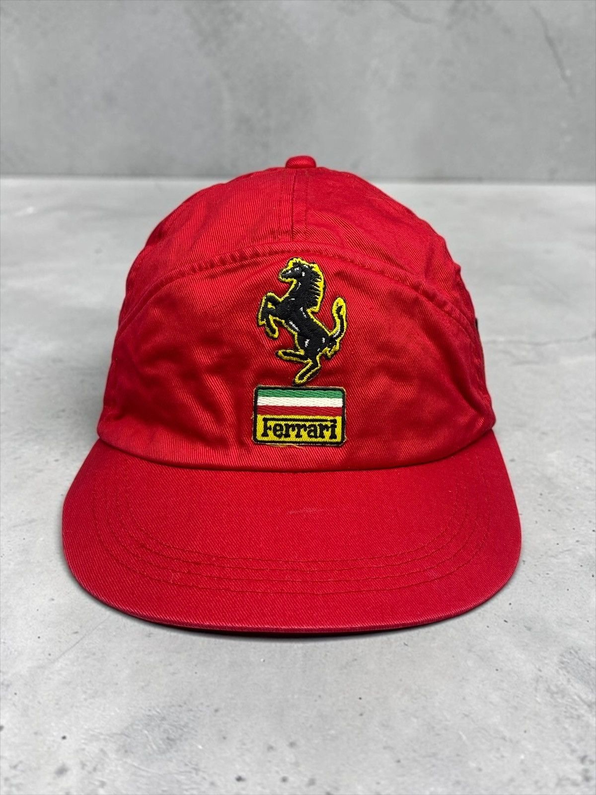 Ferrari Vintage 80s Ferrari Gerhard Berger F1 Cap Size ONE SIZE - 1 Thumbnail