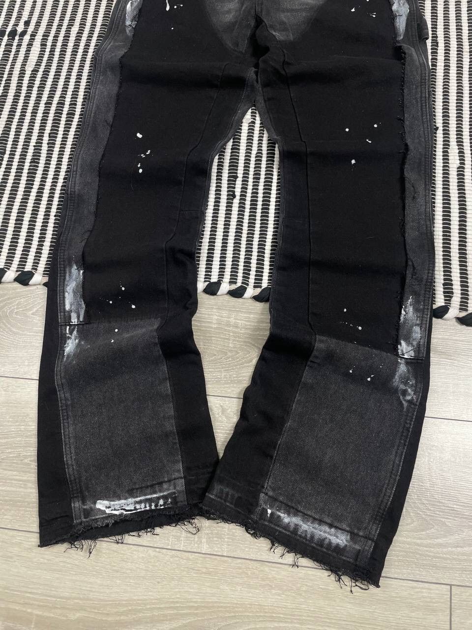 Hysteric Glamour Crazy Sumwon Flared Painted Denim Jeans Pants Y2K Size US 30 / EU 46 - 3 Thumbnail