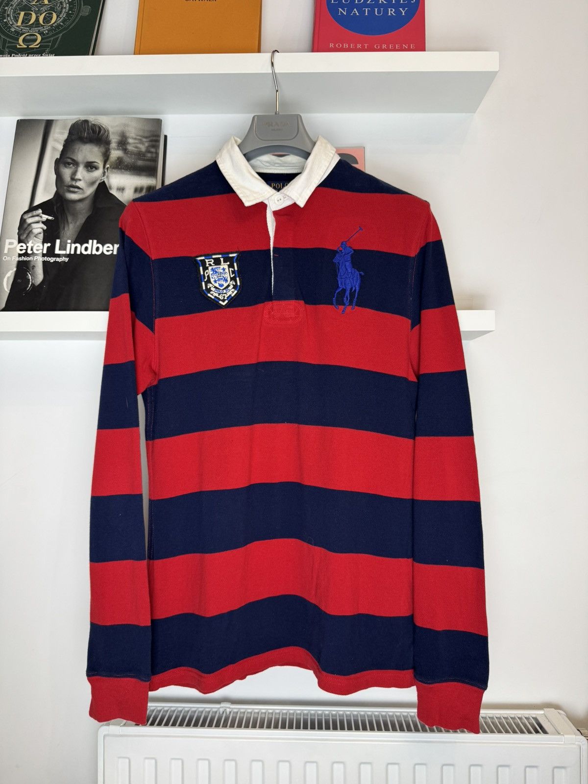 Polo Ralph Lauren Polo Ralph Lauren Longsleeve Polo Tees Big Pony chief keef Size US L / EU 52-54 / 3 - 1 Thumbnail