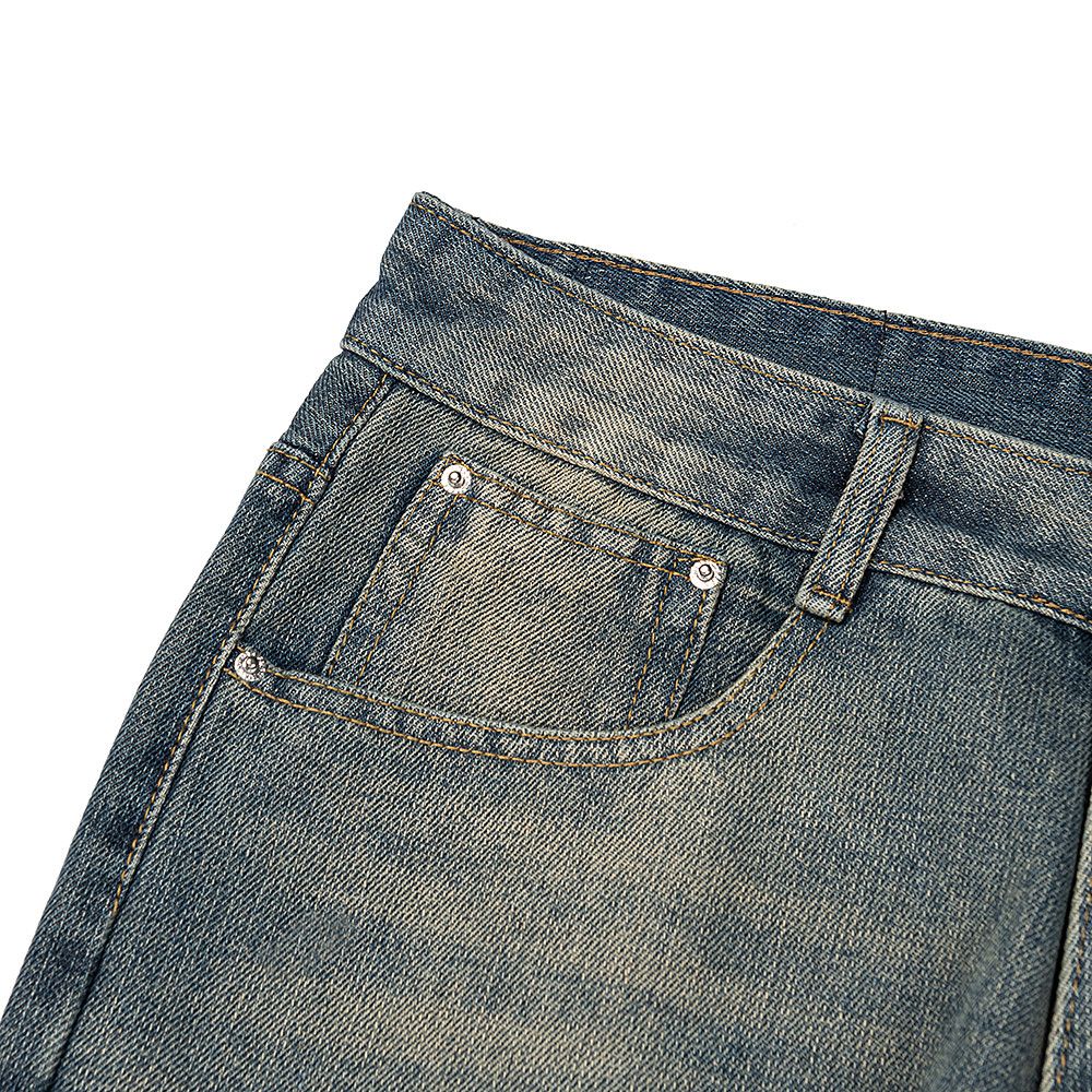 Vintage Cleanfit Blue Loose Denim
