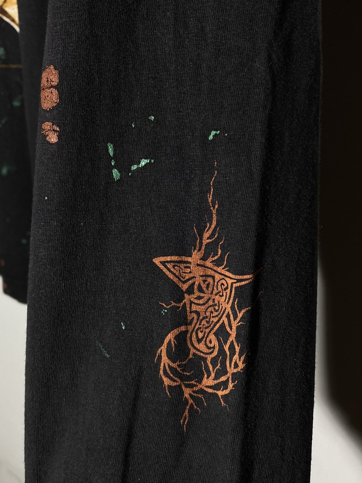 Band Tees Vintage 2000 Finntrolz Black Metal Band Long Sleeve Tee Size US XL / EU 56 / 4 - 10 Thumbnail