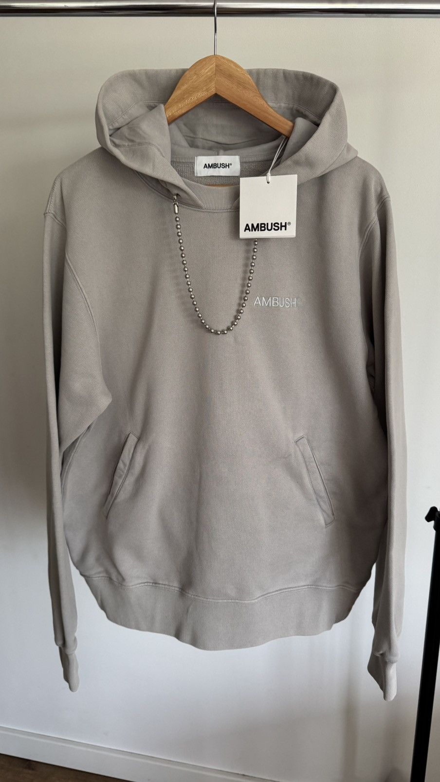 Ambush Design Ambush hoodie L grey new with tags Size US L / EU 52-54 / 3 - 2 Thumbnail