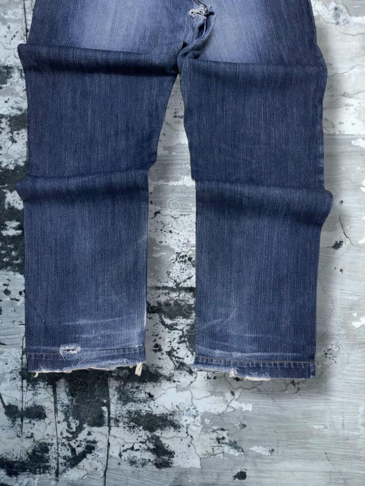 Japanese Brand Vintage Og 1990s Japan Designer Sublimation Distressed Denim Size US 33 - 12 Thumbnail