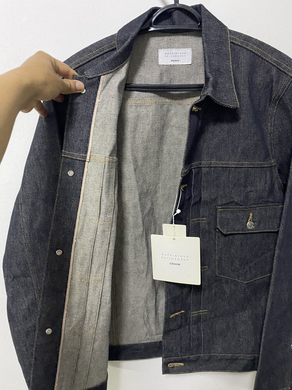 Mackintosh Type 2 Mackintosh Philosophy denim selvedge jacket Size US M / EU 48-50 / 2 - 13 Thumbnail