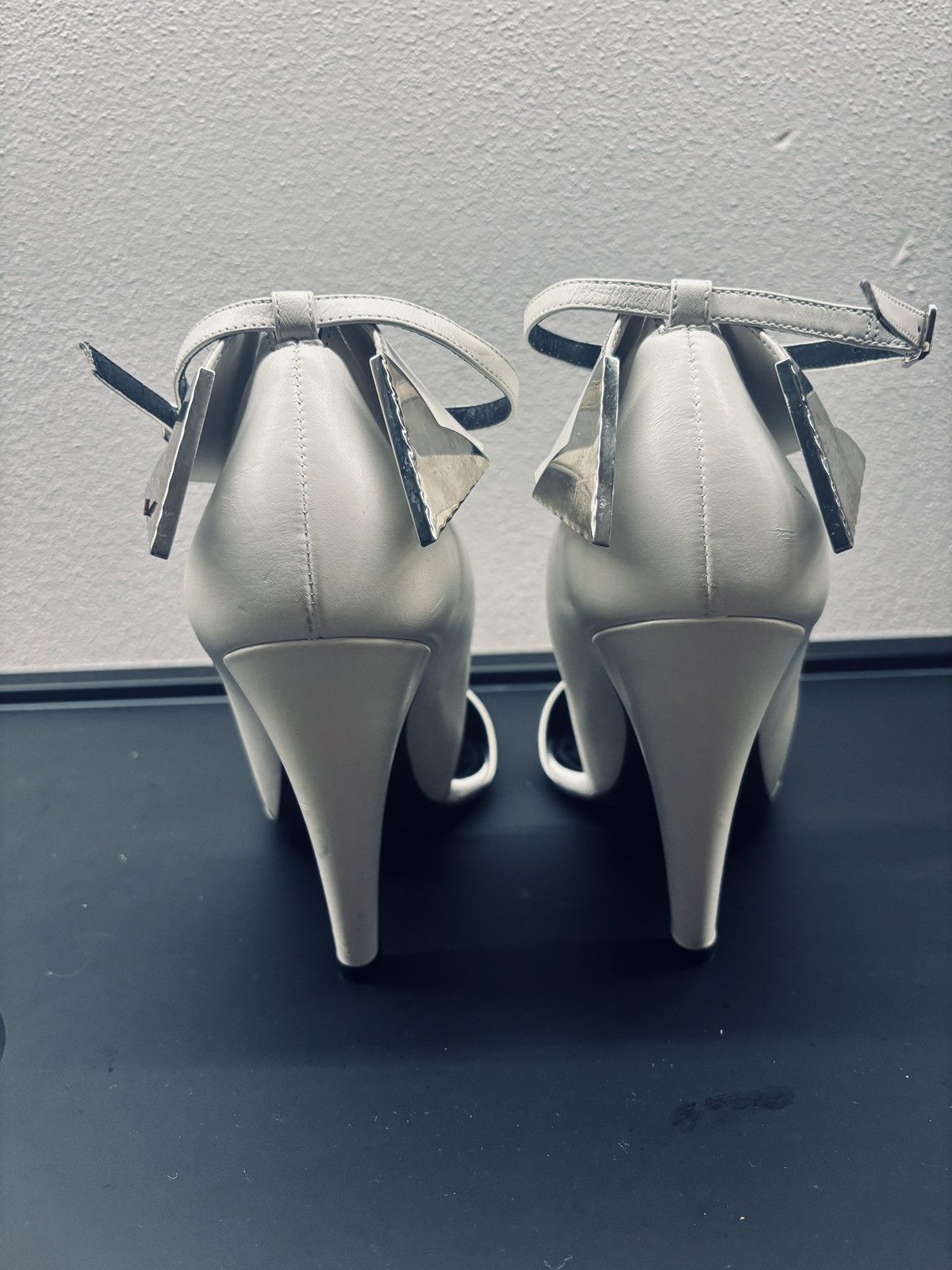 Calvin Klein 205W39NYC Heel sandals metal details Size US 9 / IT 39 - 4 Thumbnail