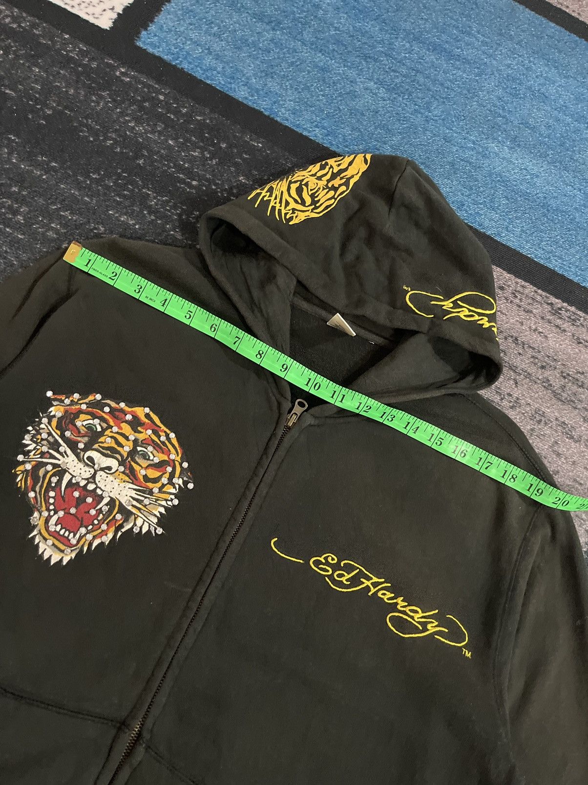 Christian Audigier Vintage Ed Hardy Zipper Hoodie Jacket Size US M / EU 48-50 / 2 - 19 Thumbnail