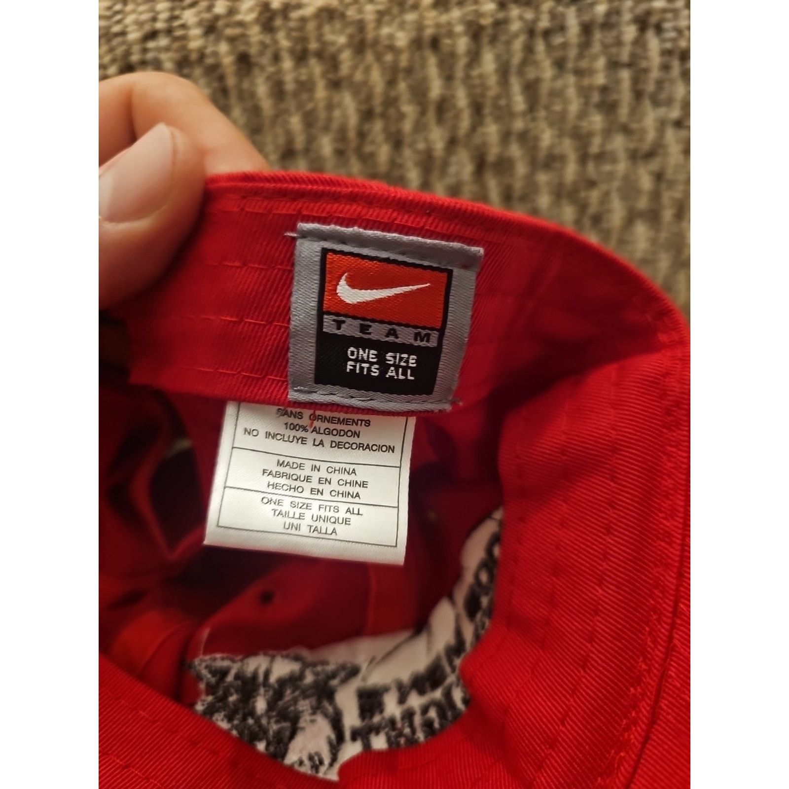 Nike Nike Davidson College Wildcats 2008 Elite Eight Baseball Hat Size ONE SIZE - 10 Thumbnail