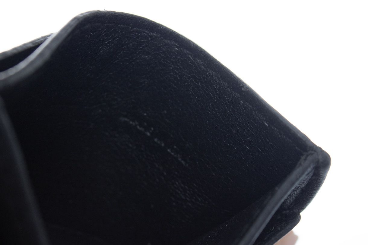 Alexander McQueen Alexander McQueen, black leather card holder Size ONE SIZE - 3 Thumbnail