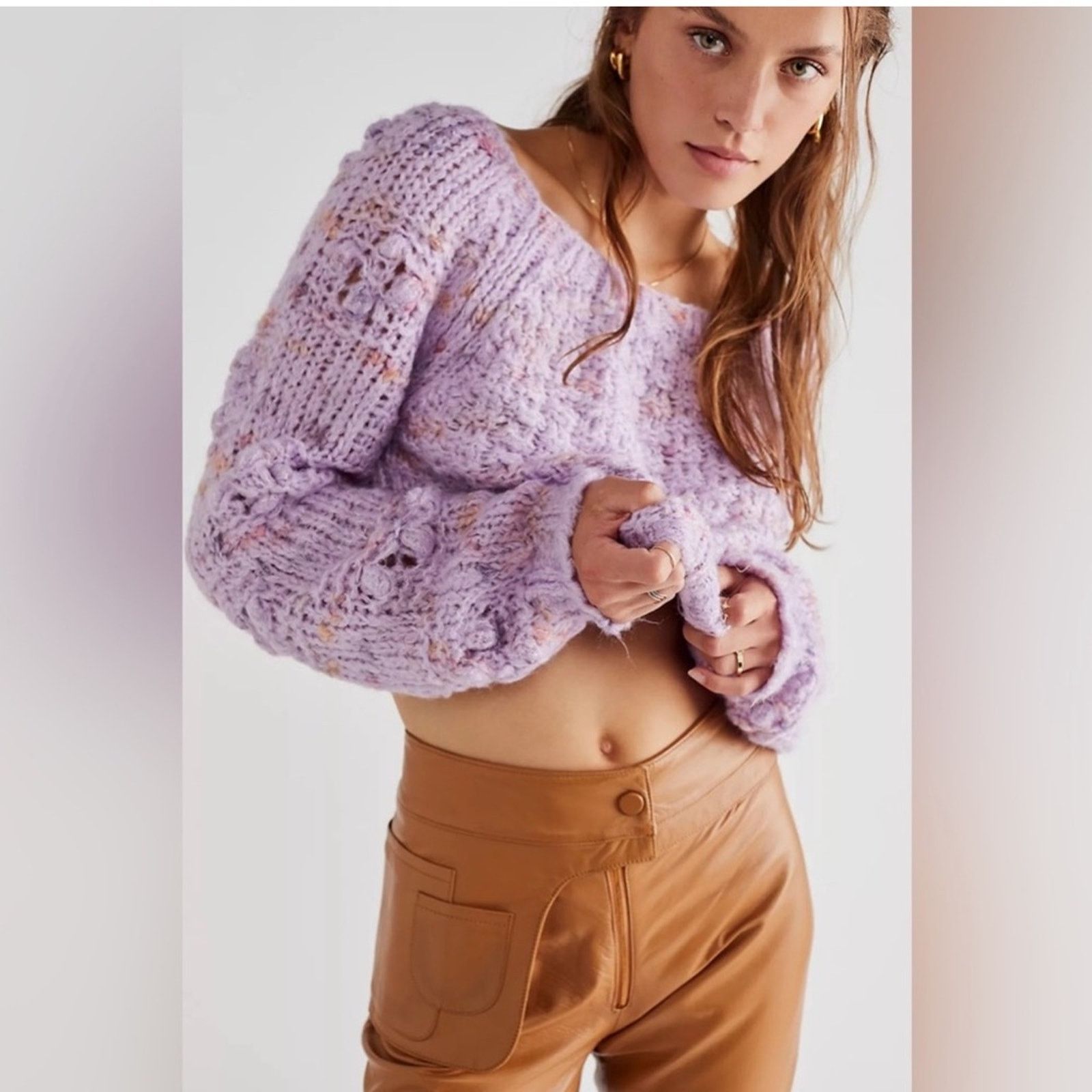 Free People 🎉LAST PIECE🎉FREE PEOPLE Sunset Cloud Pullover Size S / US 4 / IT 40 - 1 Thumbnail