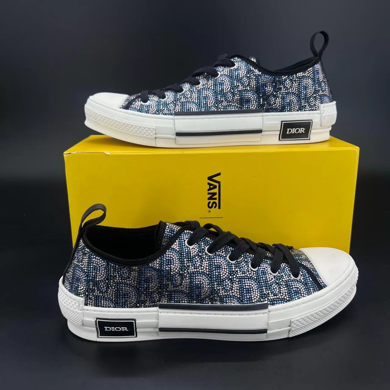 Dior Dior B23 Limited Crystal Embellished 43 Mint Size US 10 / EU 43 - 3 Thumbnail