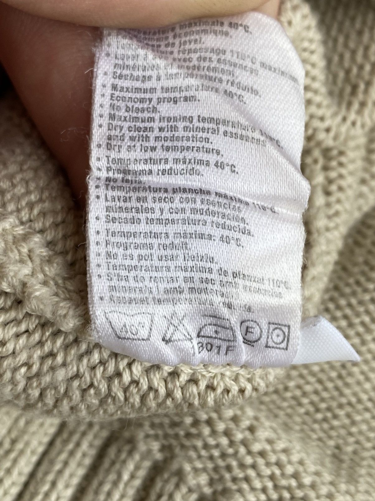 Lacoste Vintage Lacoste sweater knitwear cardigan 90s 00s vibe Size US M / EU 48-50 / 2 - 9 Thumbnail