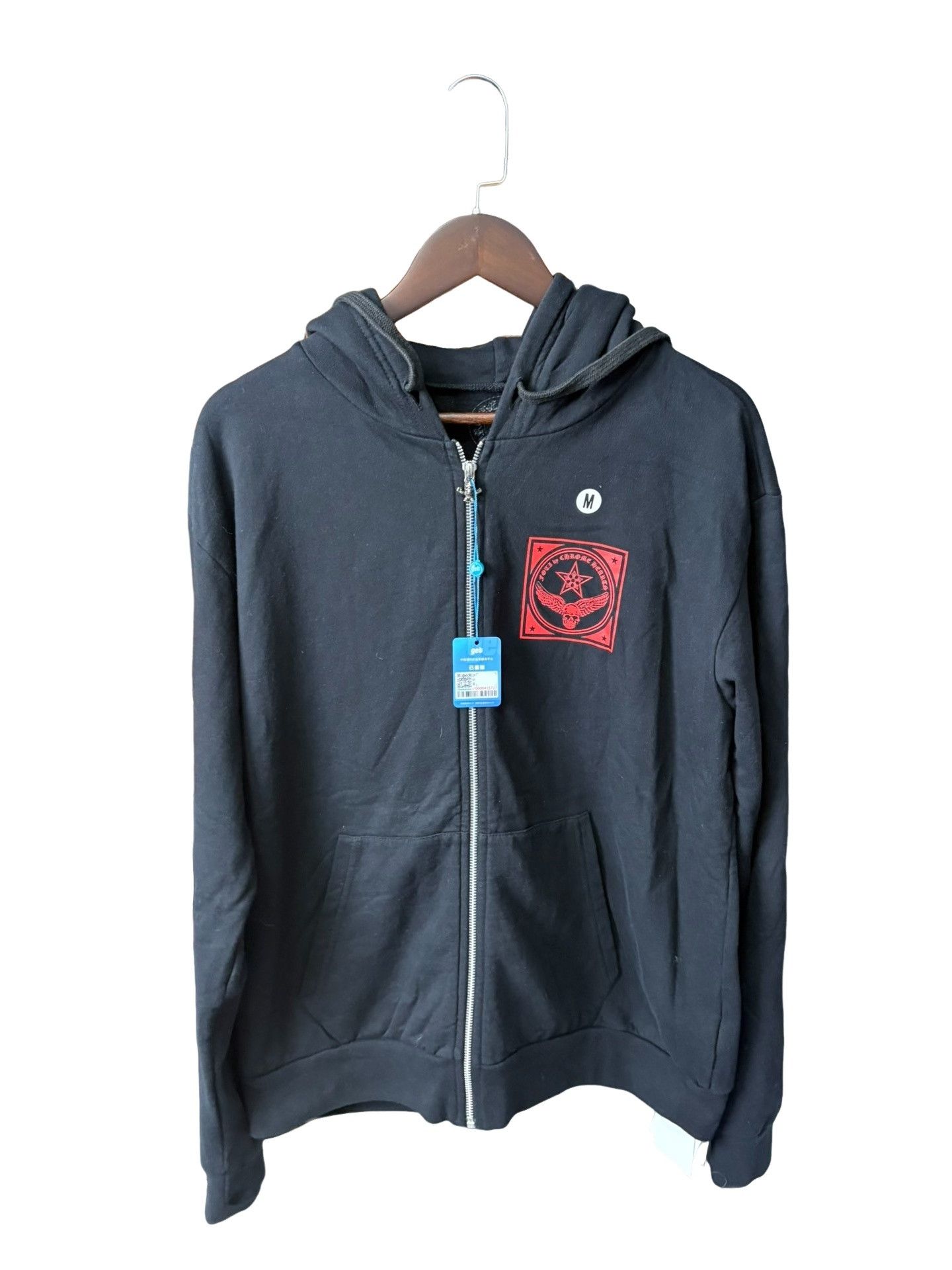 Chrome Hearts Chrome Hearts Red Skull Print Zip Hoodie M Size US M / EU 48-50 / 2 - 1 Thumbnail