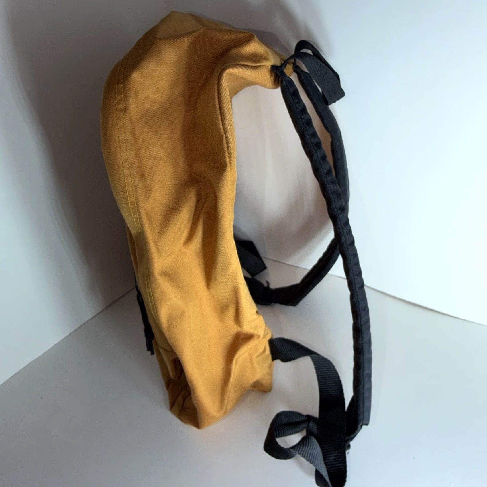 Eastpak VINTAGE Eastpak Backpack Men Medium Orange USA Leather 90s Burnt Orange Size ONE SIZE - 6 Thumbnail