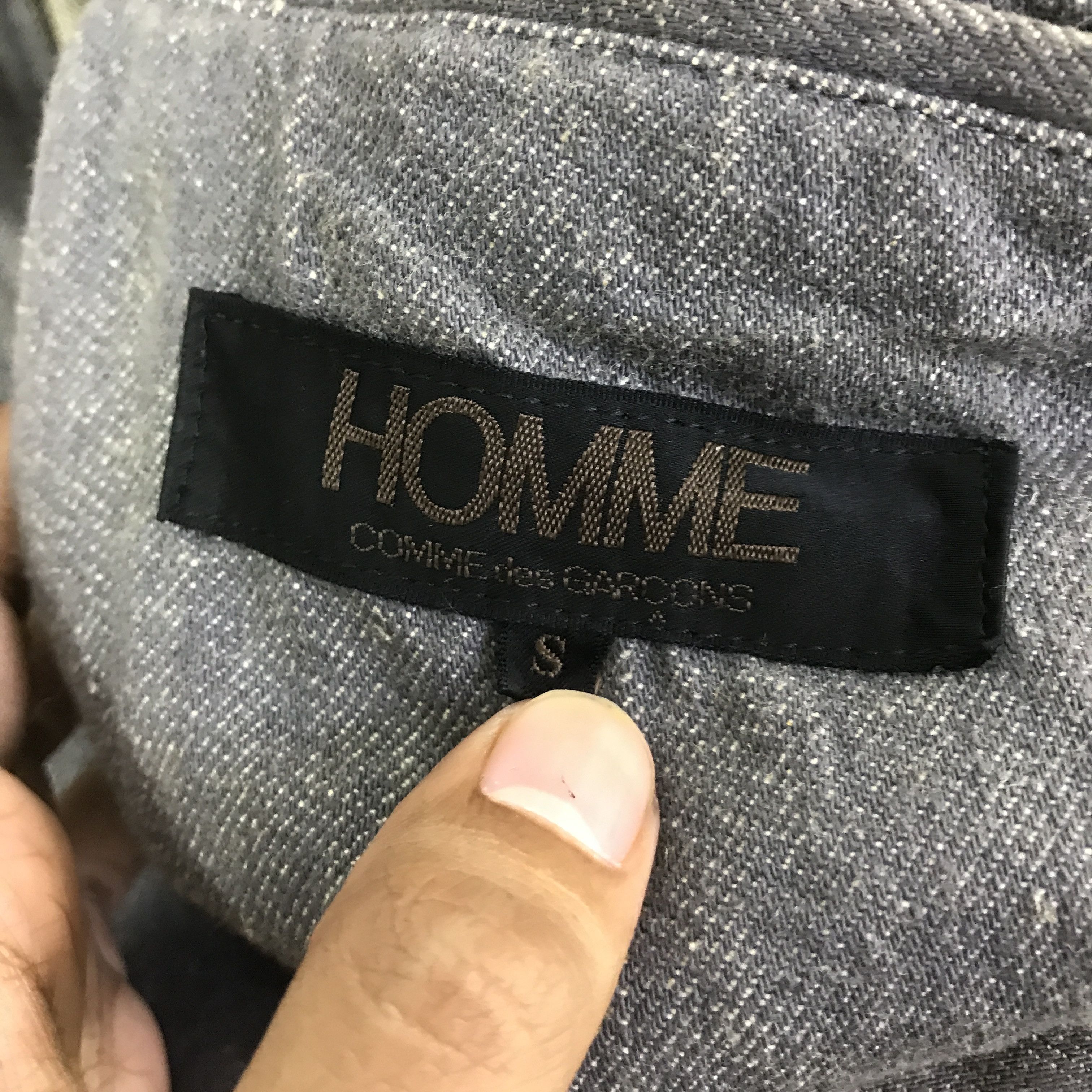 Comme des Garcons 80s COMME DES GARCONS HOMME BLACK FADED JACKET K115B1 Size US L / EU 52-54 / 3 - 14 Thumbnail