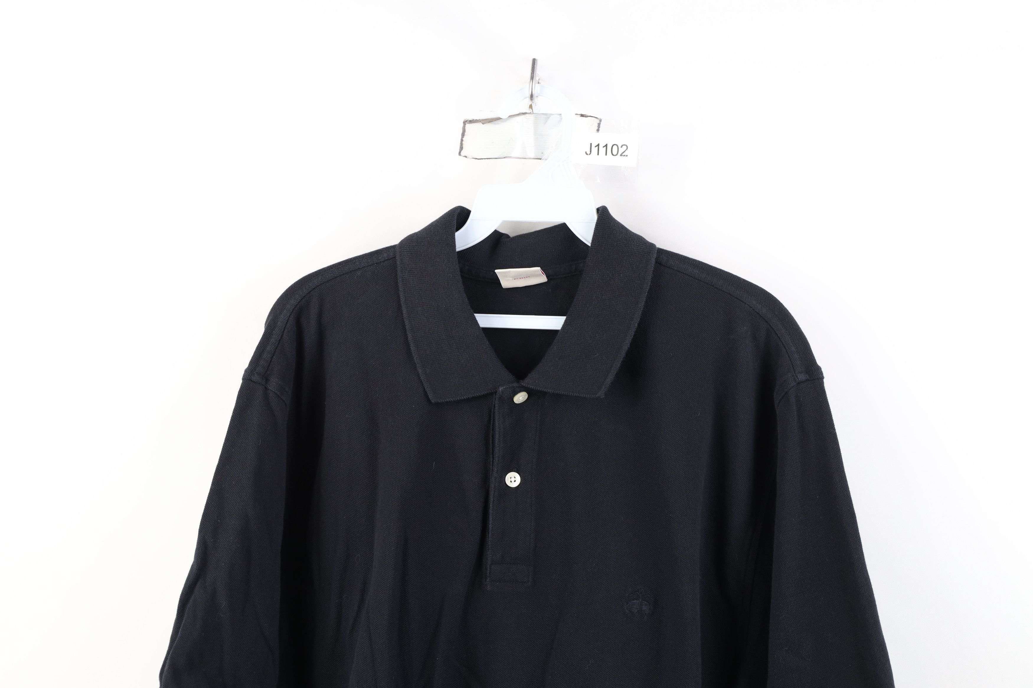 Brooks Brothers Vintage Brooks Brothers Black Collared Golf Polo Shirt Size US L / EU 52-54 / 3 - 2 Thumbnail