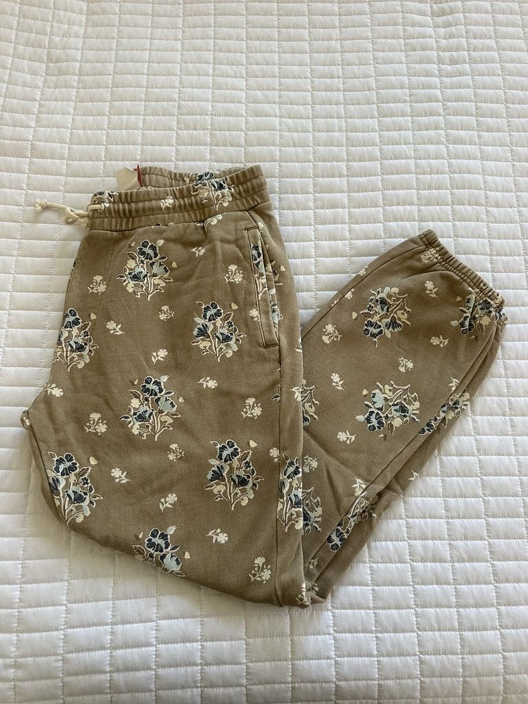 Kith Kith Begonia Floral Williams I Sweatpant 'Canvas' Medium Size US 32 / EU 48 - 4 Thumbnail
