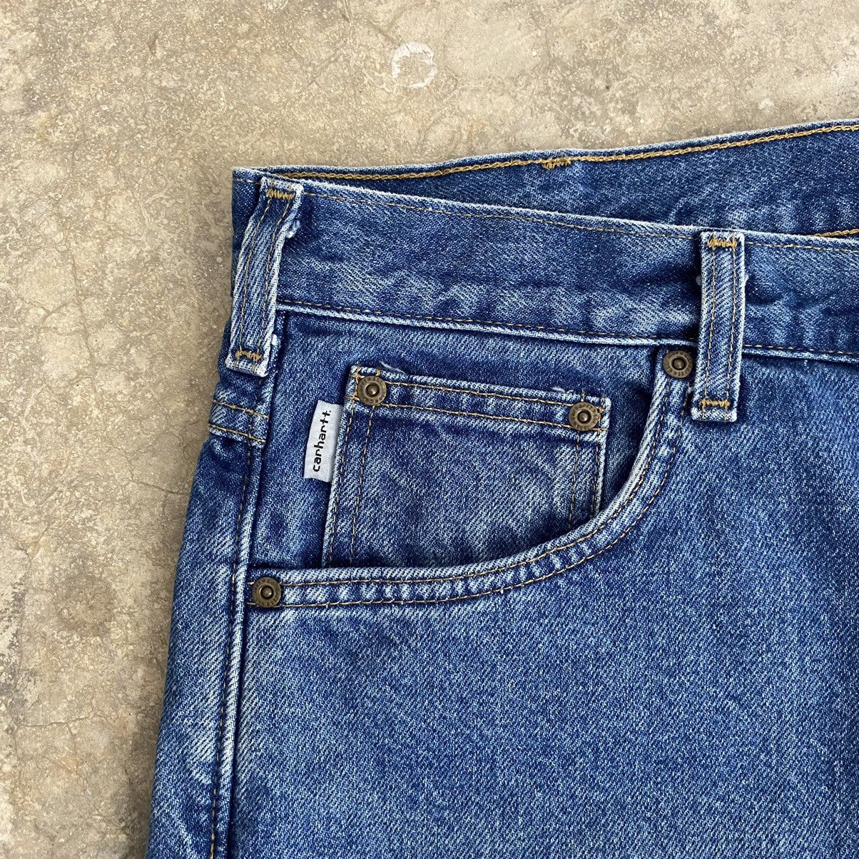 Carhartt VTG Carhartt Blanket Lined Relaxed Fit Denim Jeans Size US 34 / EU 50 - 13 Thumbnail