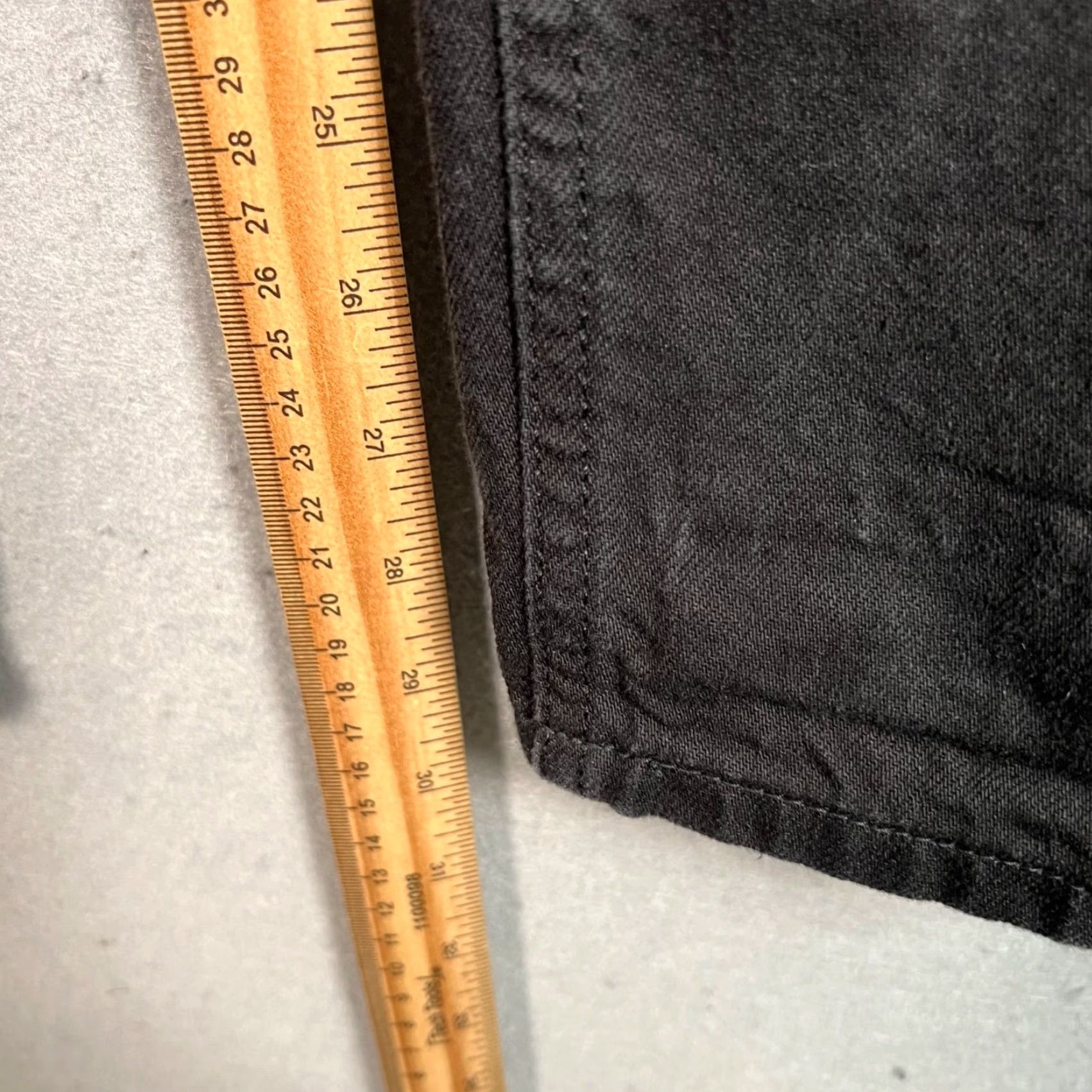 Bdg BDG Urban Outfitters Womens Jeans Black Denim Cotton Mom High-Rise Size 25 Size 42" / US 20 - 7 Thumbnail