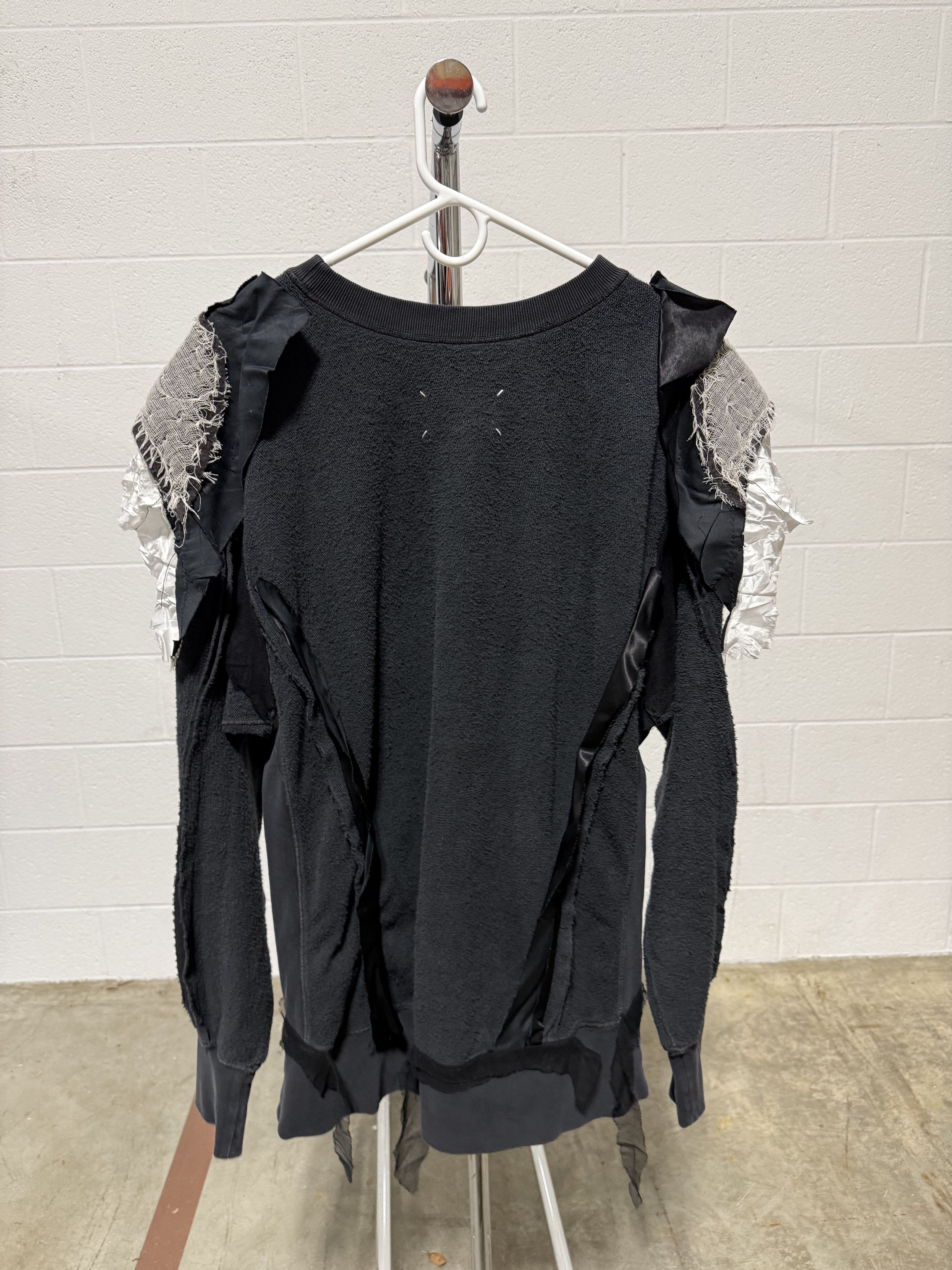 Maison Margiela Maison Margiela Distressed Paneled Top 'Charcoal' Size US L / EU 52-54 / 3 - 4 Thumbnail
