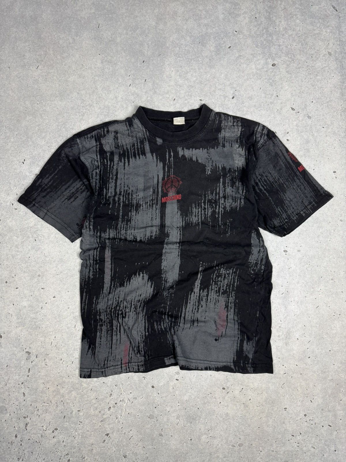Moschino Vintage Moschino Over All Y2K Tee Shirt Avant Garde Size US M / EU 48-50 / 2 - 1 Thumbnail