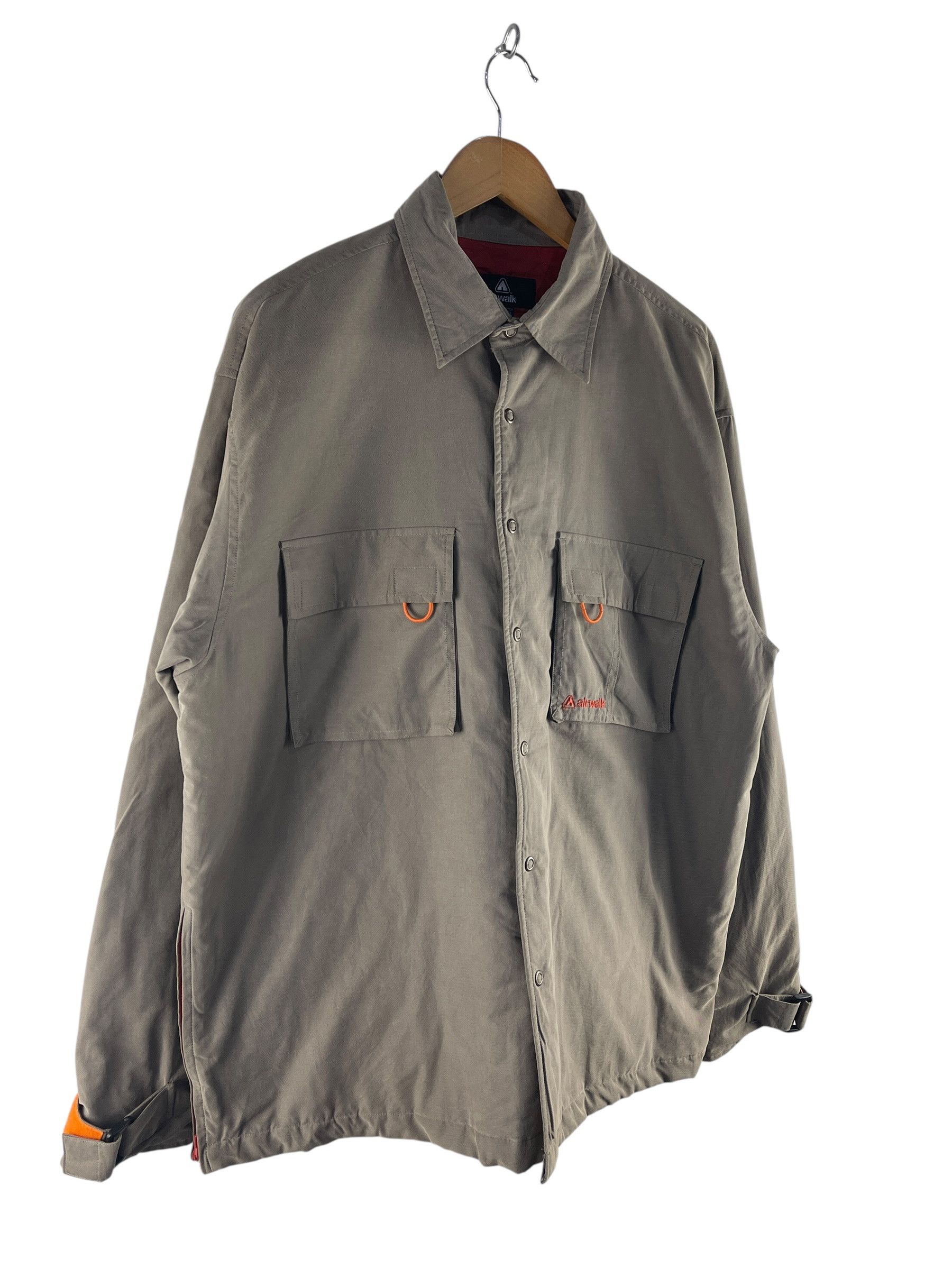 Airwalk Vintage Airwalk Utility Padded Jacket Size US L / EU 52-54 / 3 - 4 Thumbnail