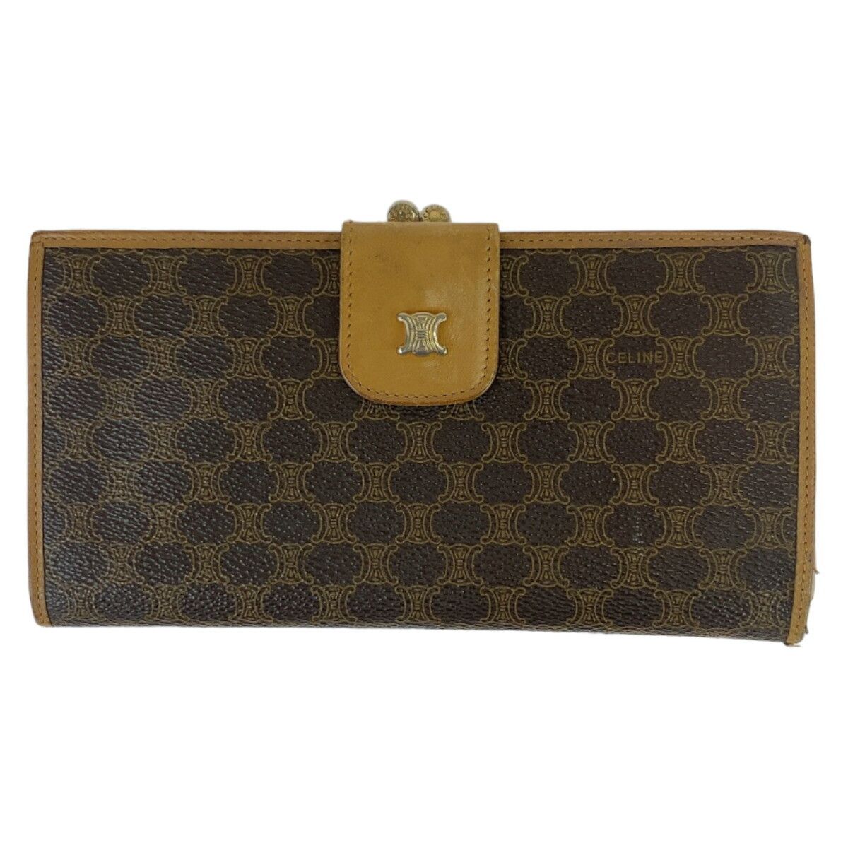 Celine Celine Celine Macadam Triomphe PVC Long Wallet Plastic / Synthetic Long Wallet DUTY FREE for USA Size ONE SIZE - 1 Thumbnail