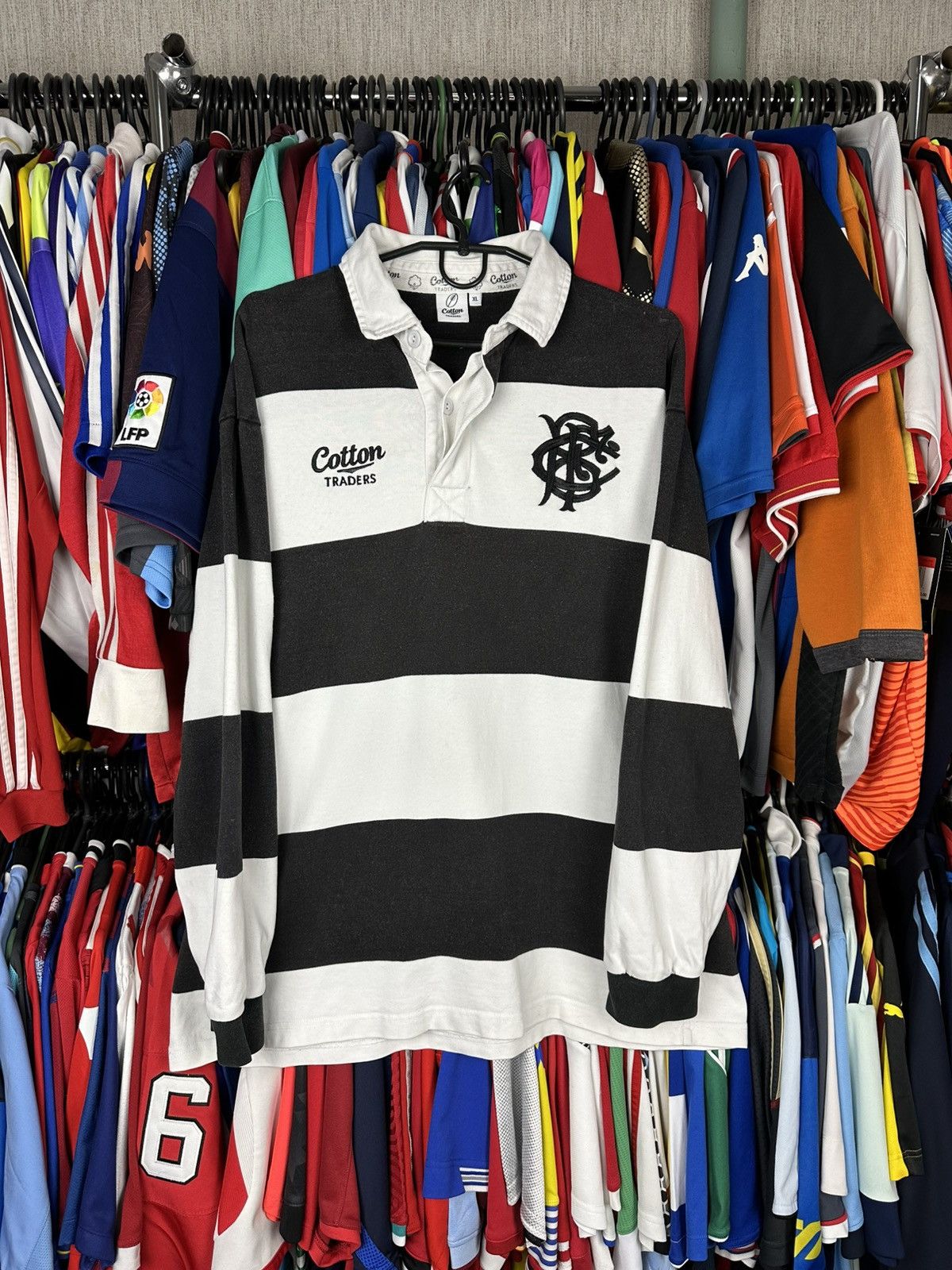 Cotton Traders BARBARIANS RUGBY UNION SHIRT JERSEY COTTON TRADERS 2010 2011 Size US L / EU 52-54 / 3 - 1 Thumbnail