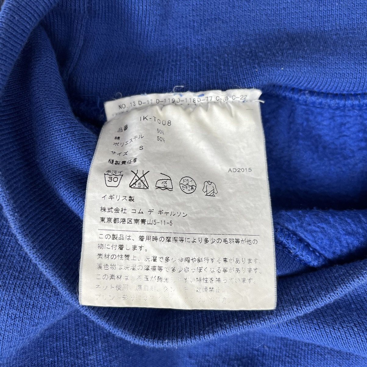 CDG by Comme des Garcons 2000s Comme des Garcons CDG Blue Crewneck Sweatshirt Size US S / EU 44-46 / 1 - 8 Thumbnail