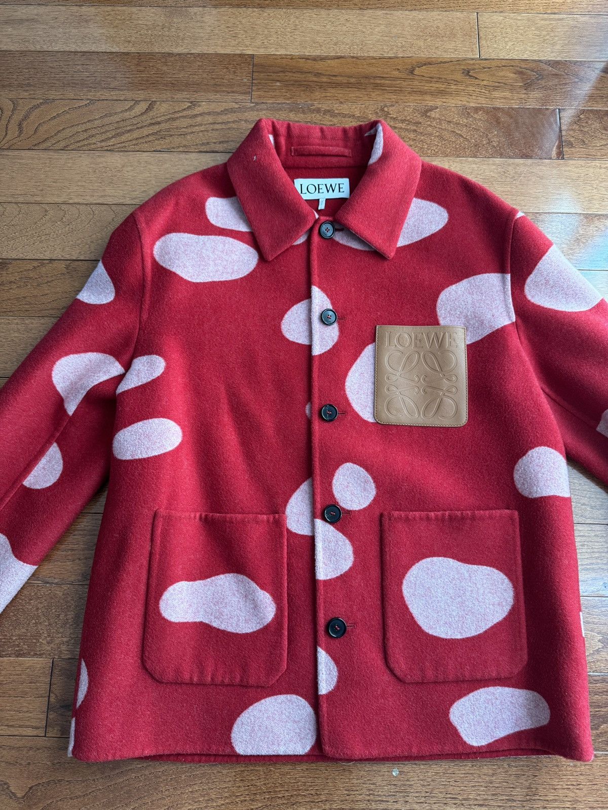 Loewe LOEWE Wool Printed Utility / Chore Jacket Size US M / EU 48-50 / 2 - 1 Thumbnail