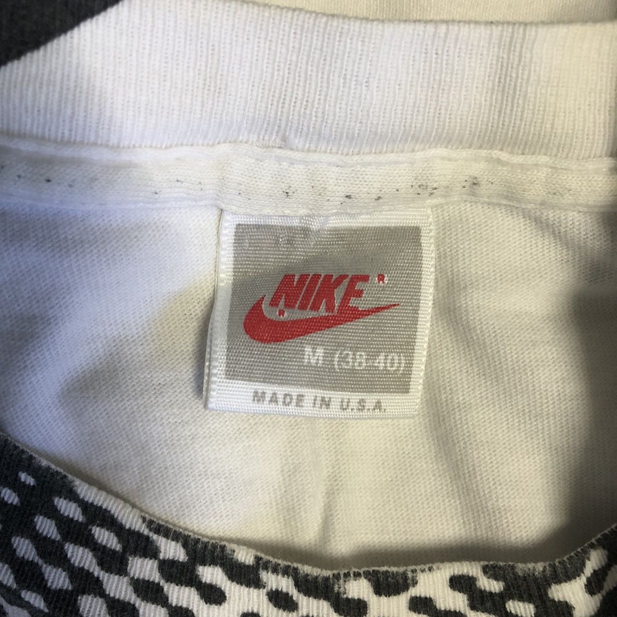Nike × Vintage Pick!! Vtg 90's NIKE ANDRE AGASSI Grey Tag Tee Tshirt Size US M / EU 48-50 / 2 - 6 Thumbnail