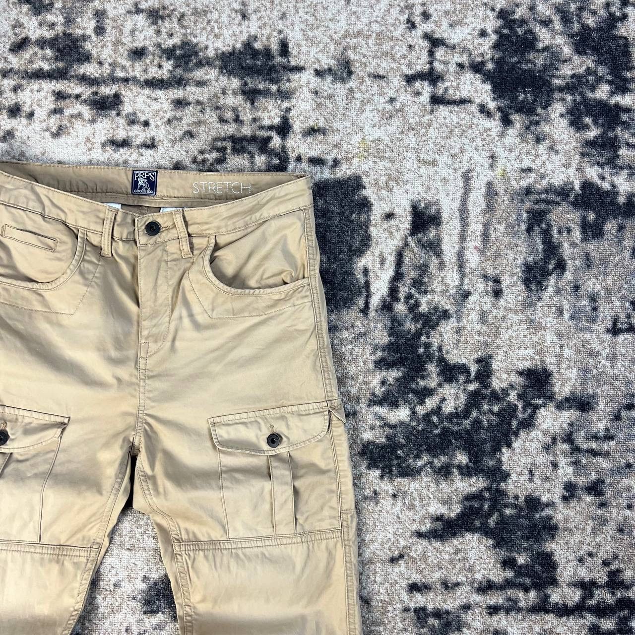 Prps PRPS Mens Multipocket Cargo Pants Streetwear Style Size US 32 / EU 48 - 3 Thumbnail