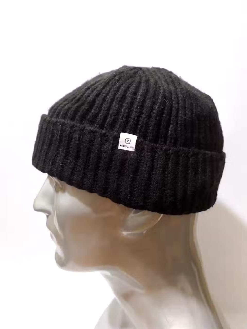Vanquish Black beanie