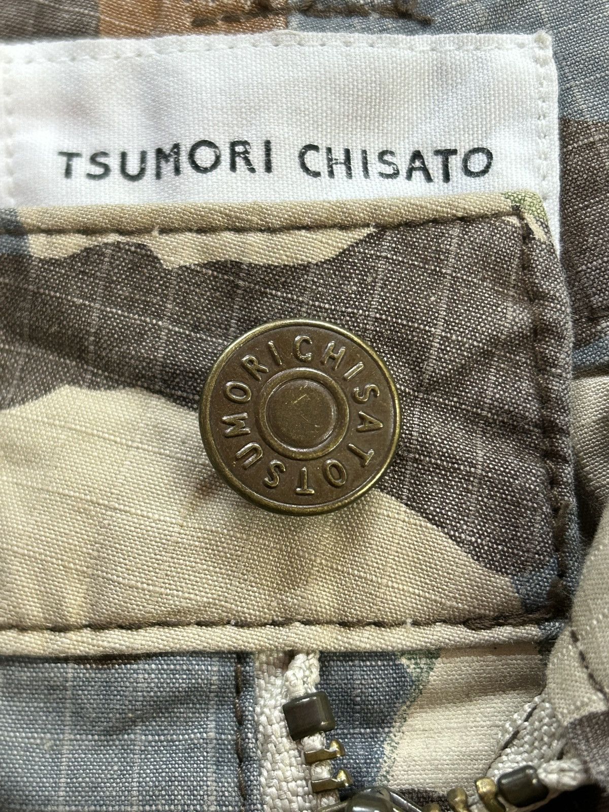 Issey Miyake × Japanese Brand × Tsumori Chisato Vintage Tsumori Chisato Issey Miyake Cargo Pants Size US 28 / EU 44 - 16 Thumbnail