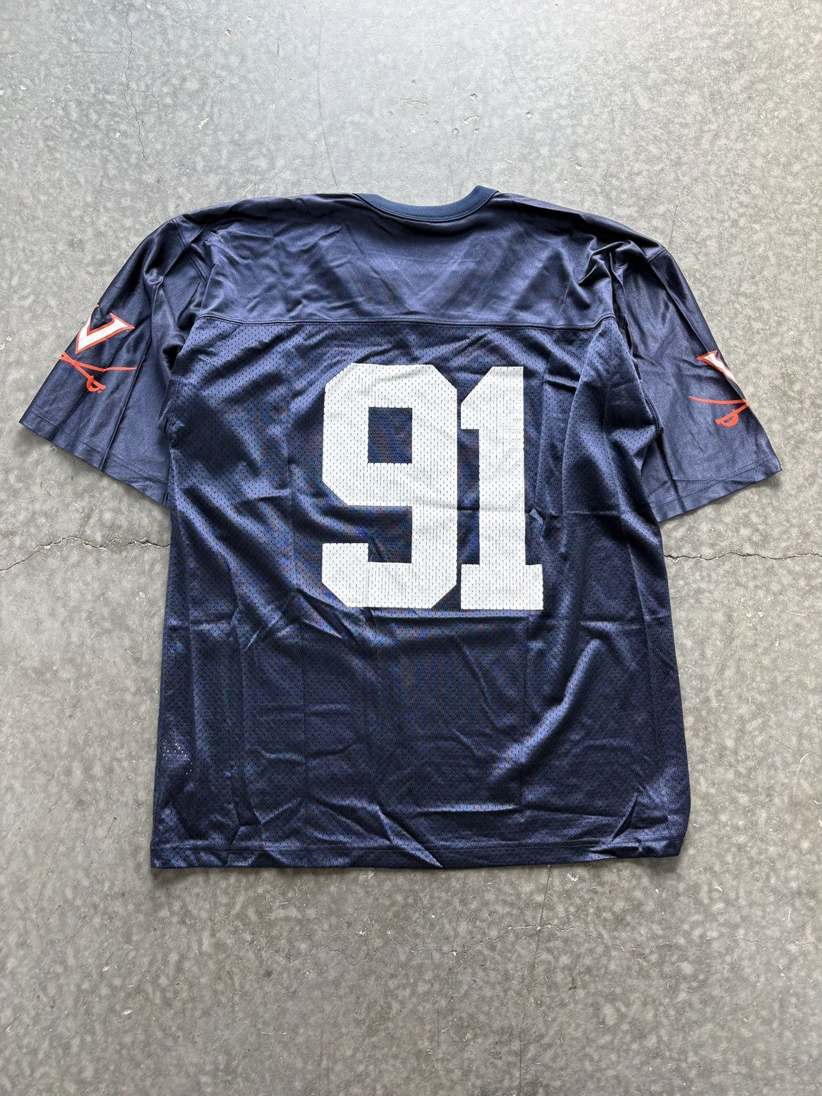 Nike Vintage Y2K Nike UVA Football Jersey Baggy Oversized Size US XL / EU 56 / 4 - 6 Thumbnail