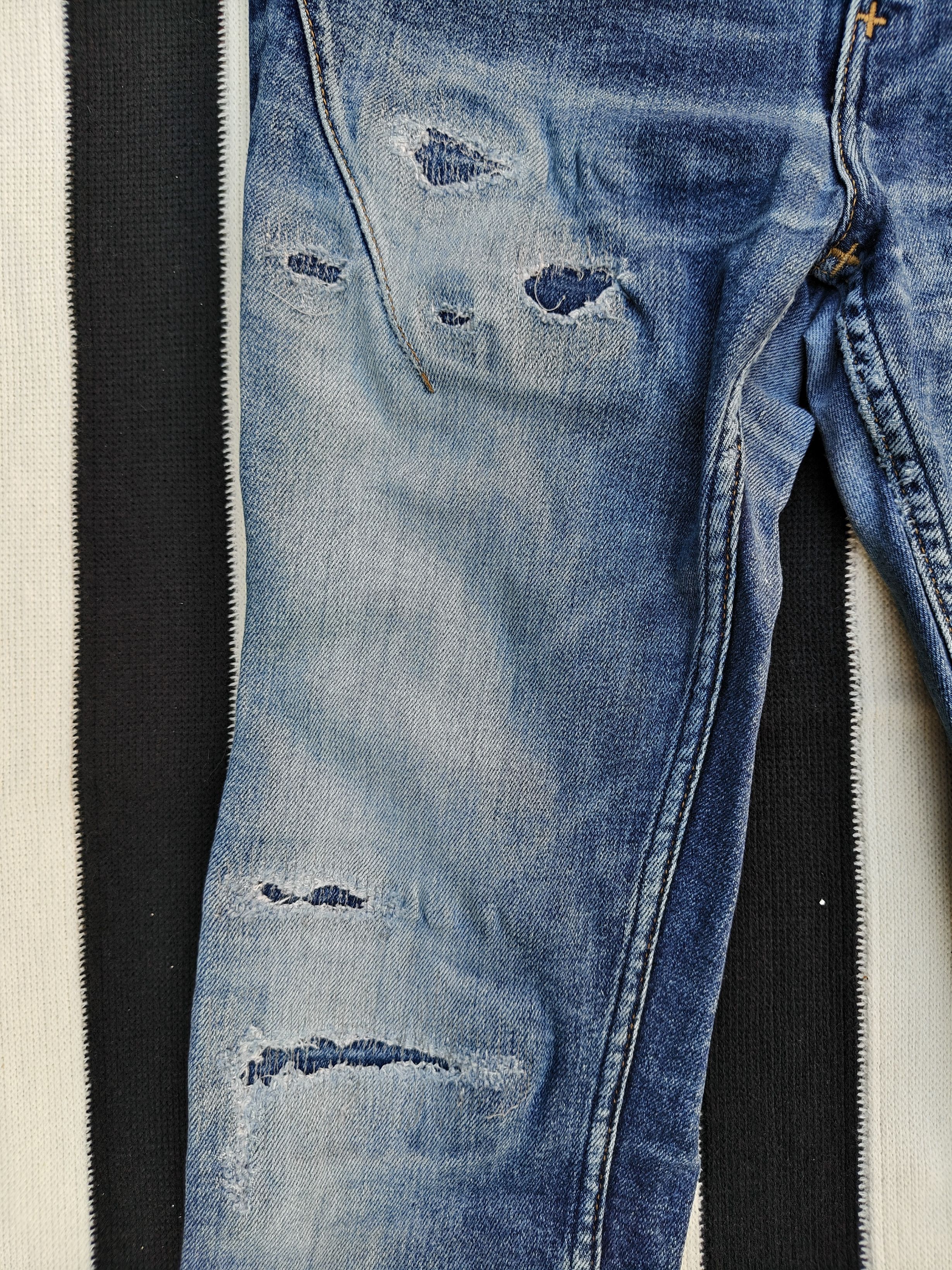 Number (N)ine Number nine Grunge Collection Jeans Skinny Fit Size US 30 / EU 46 - 2 Thumbnail