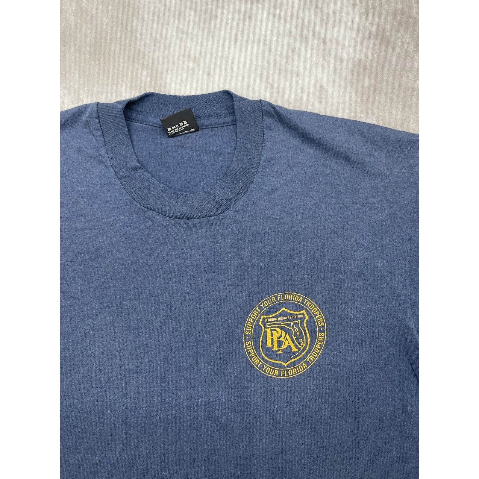 Other Vintage 80s 90s Florida Highway Patrol FHP Troopers PBA Scre Size US XL / EU 56 / 4 - 2 Thumbnail