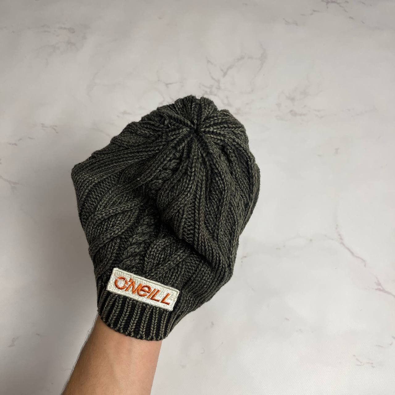 O'Neill Vintage Y2K Men’s O’Neill Beanie Winter Hat Beige Size ONE SIZE - 6 Thumbnail
