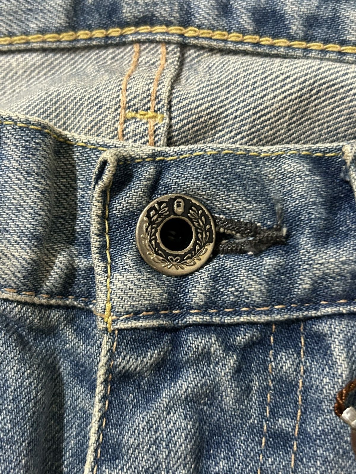 Bape Bapesta Denim Size 29" - 9 Thumbnail