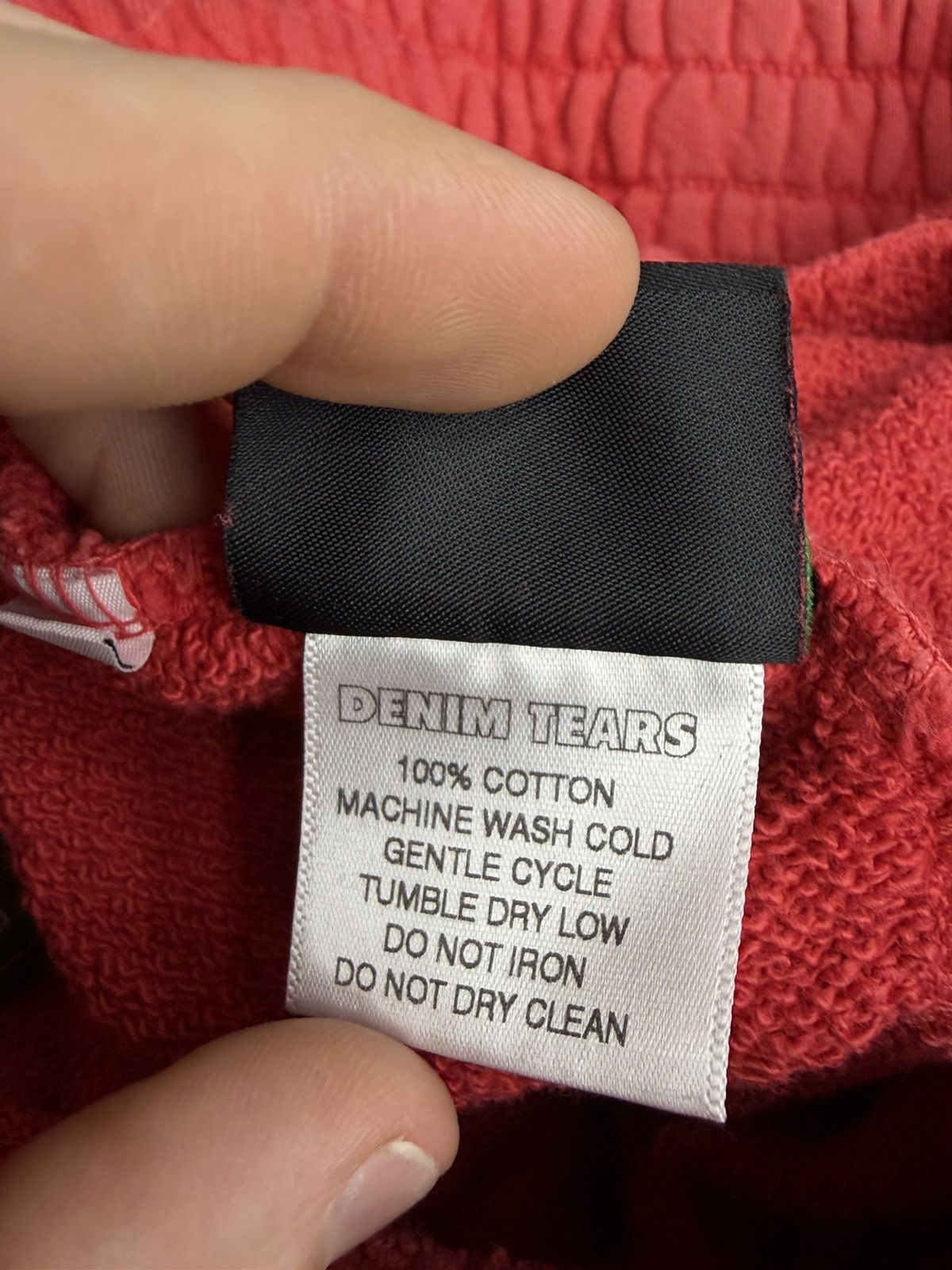 DENIM TEARS Size S - Denim Tears Denim University Sweatpants Red Size US 30 / EU 46 - 8 Thumbnail