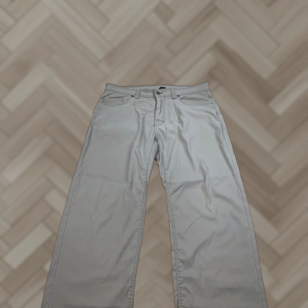 Prana prAna Pants Mens 34x30 Beige Casual Outdoor Hiking Camping 11895 Pants 34 in Beige Mens Straight Pocket 5-Pocket Nature Vintage No Size US 34 / EU 50 - 1 Thumbnail